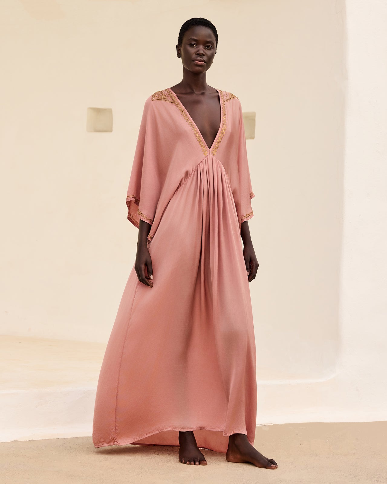 Mes Demoiselles | Chajchas Dress - Petite Orchid | Gold Mes Demoiselles | Chajchas Dress - Petite Orchid | Gold
