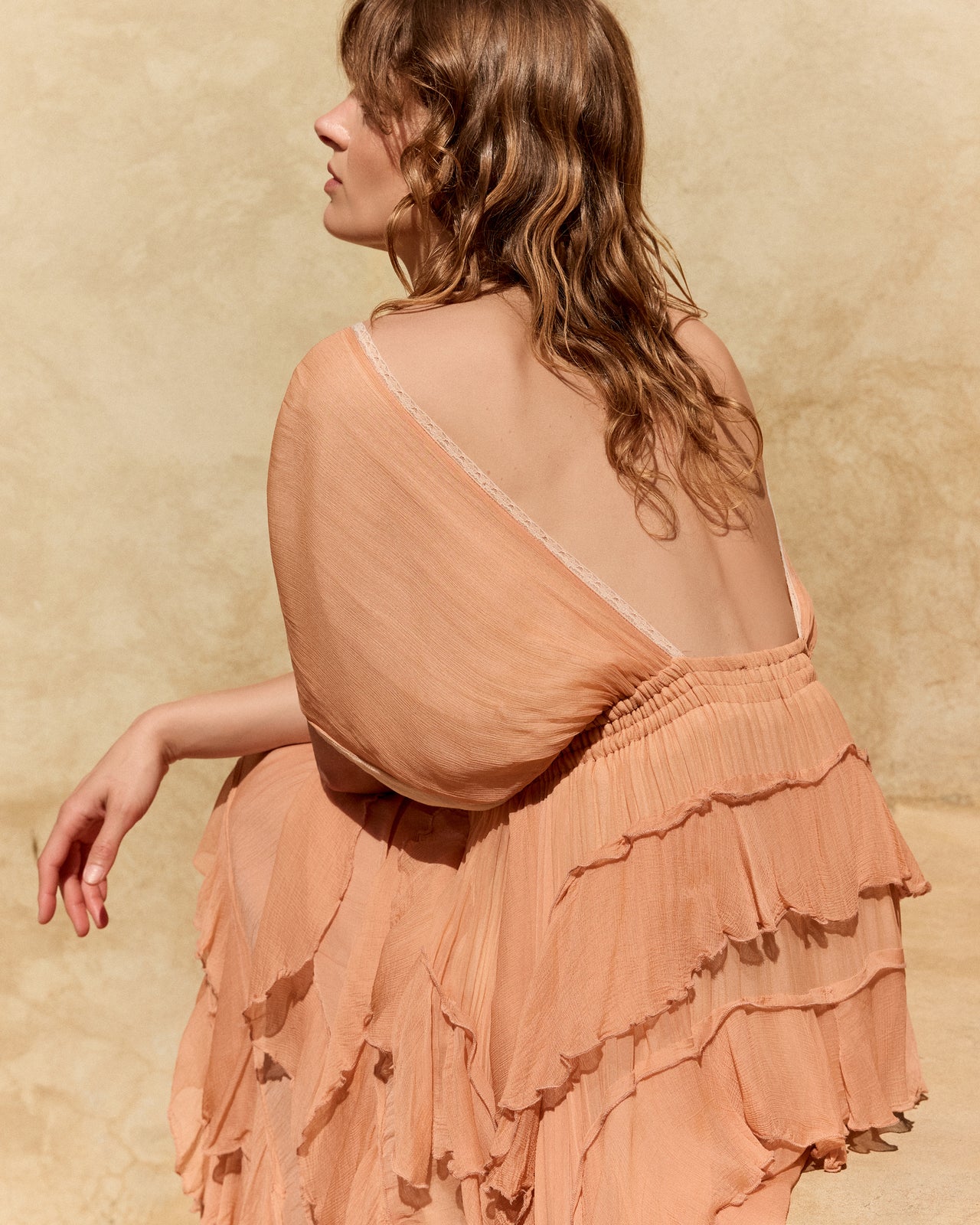Robe Charlotte - Nude - Image 5