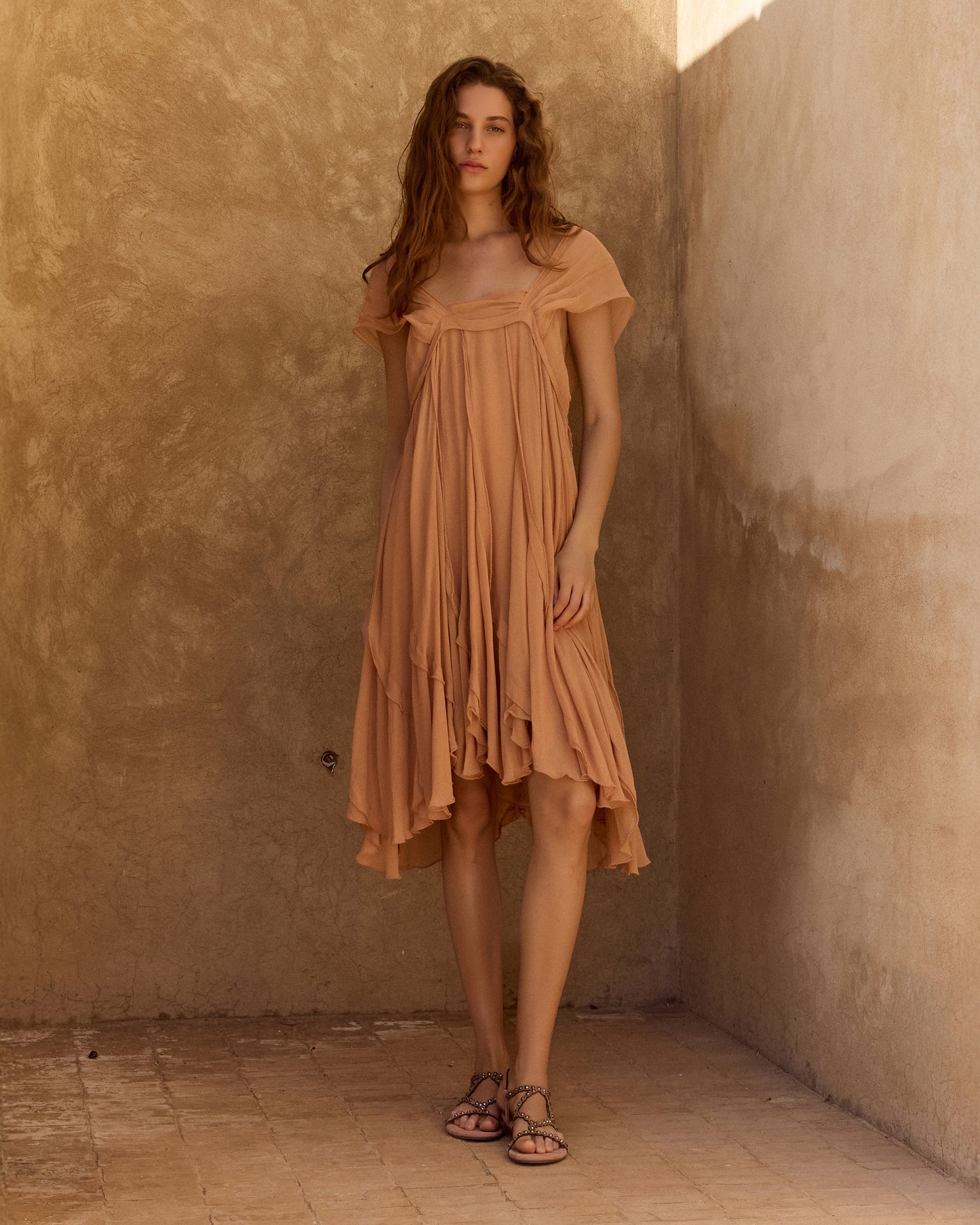 Charmed Dress - Nude