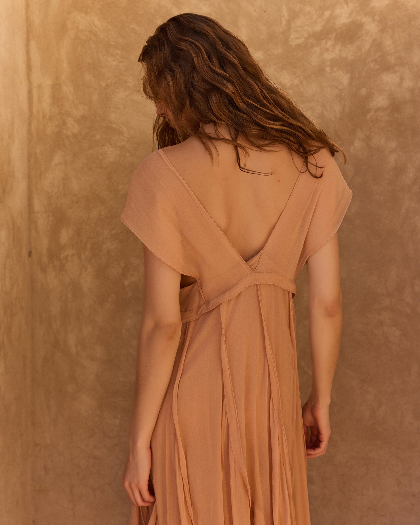 Charmed Dress - Nude