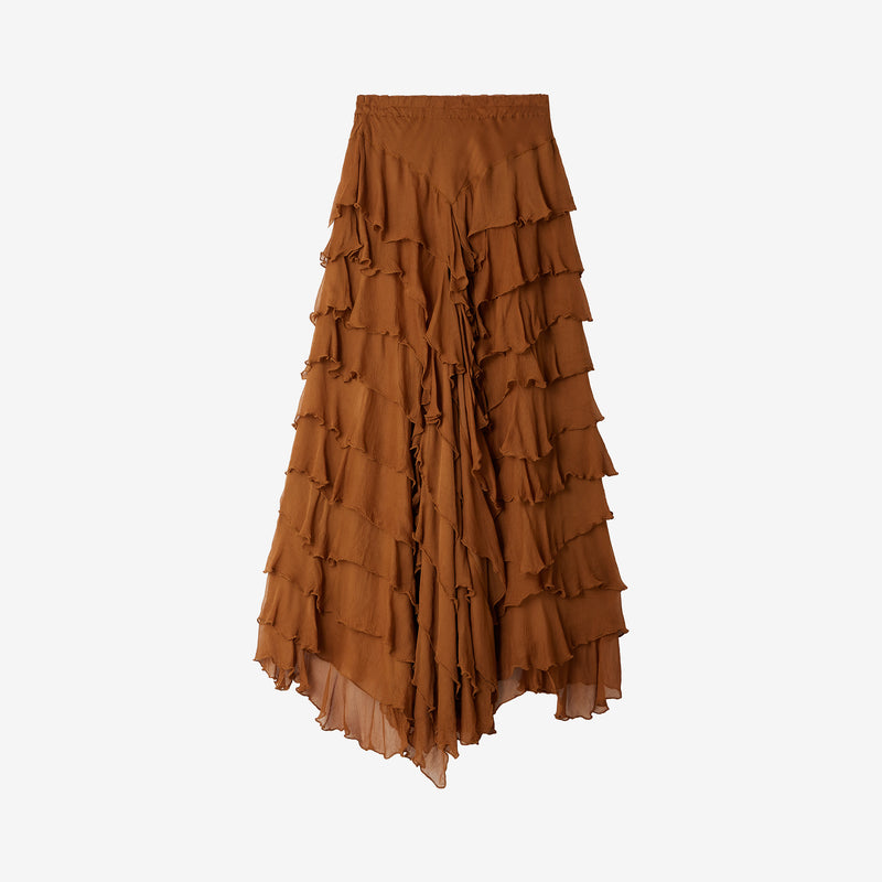 Cherry Skirt - Cognac