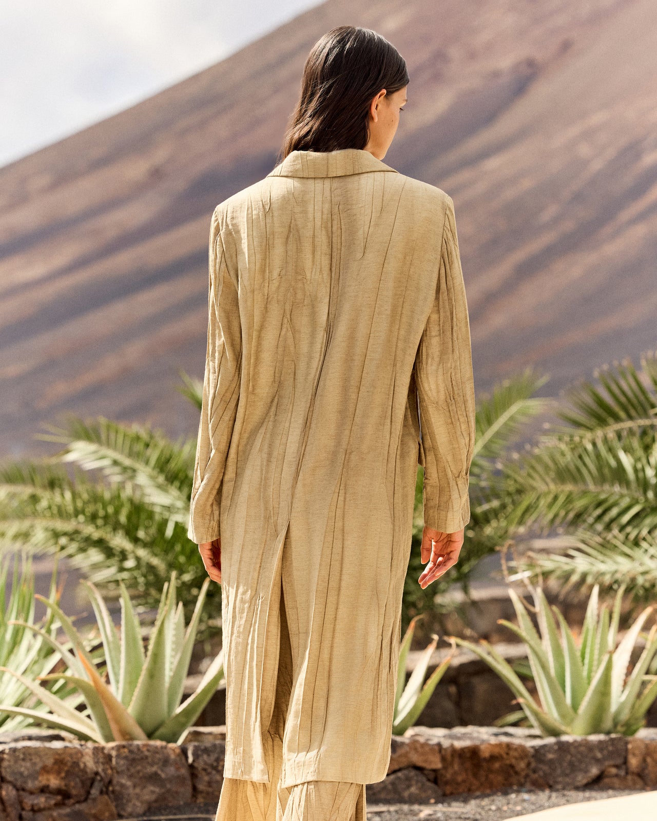 Manteau Cilva - Beige - Image 4