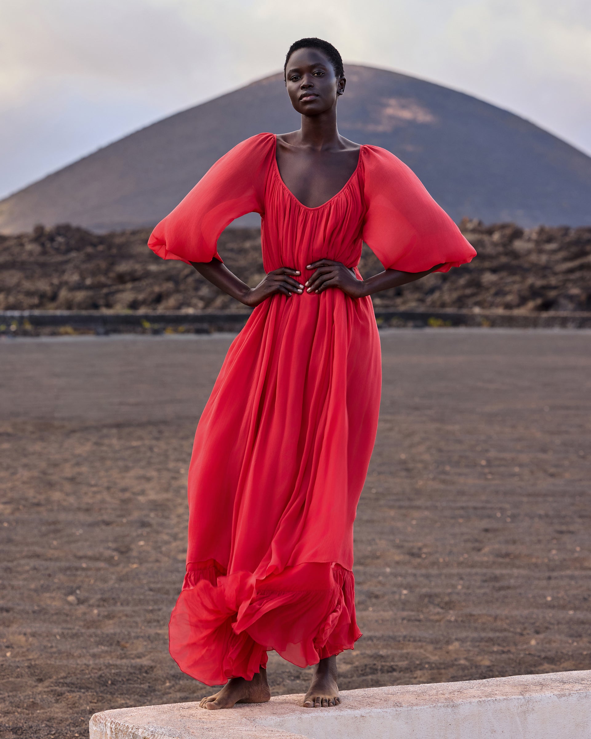 Crash Dress - Red