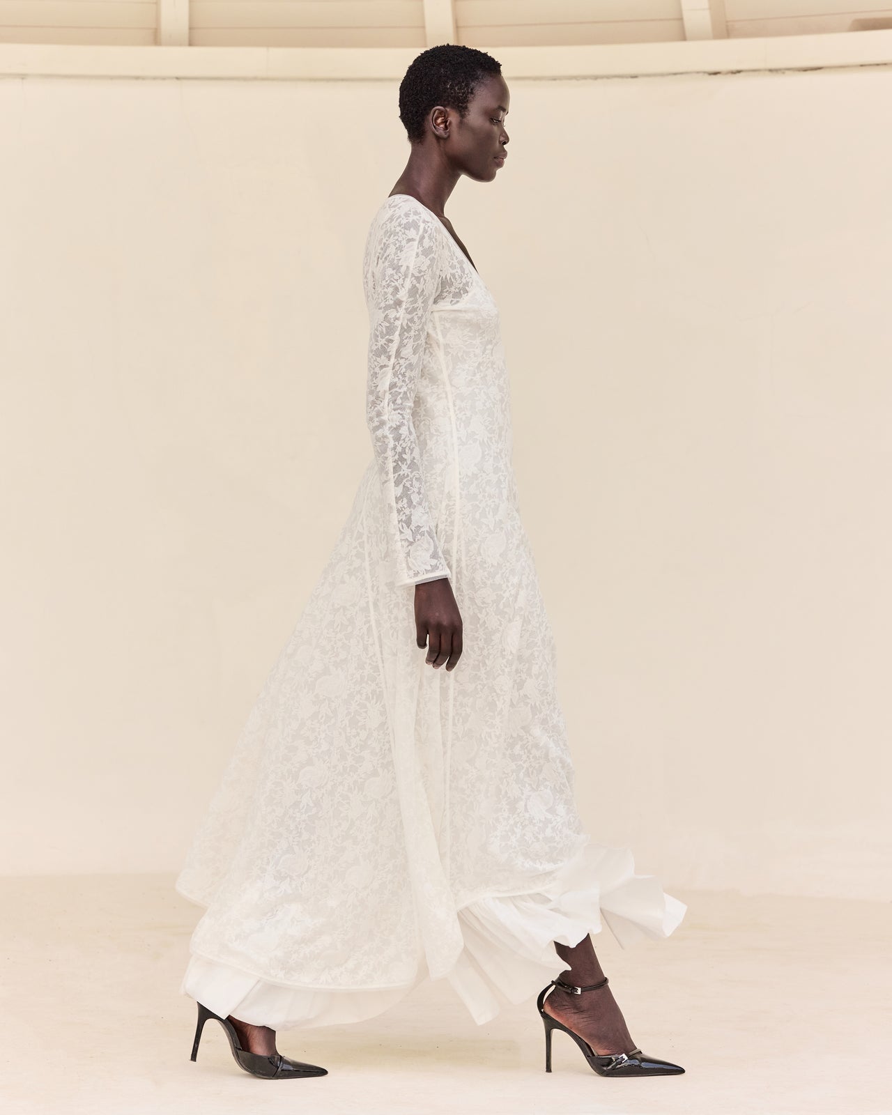 Robe Dalhia - Ecru - Image 7