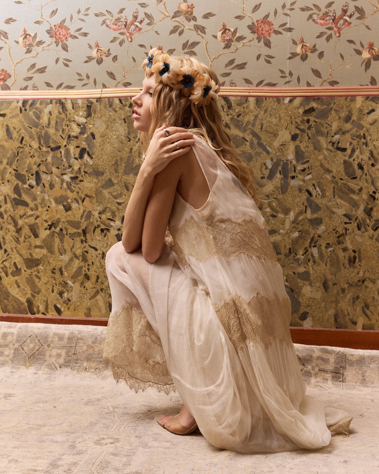 Domenica Dress - Ivory - Image 5