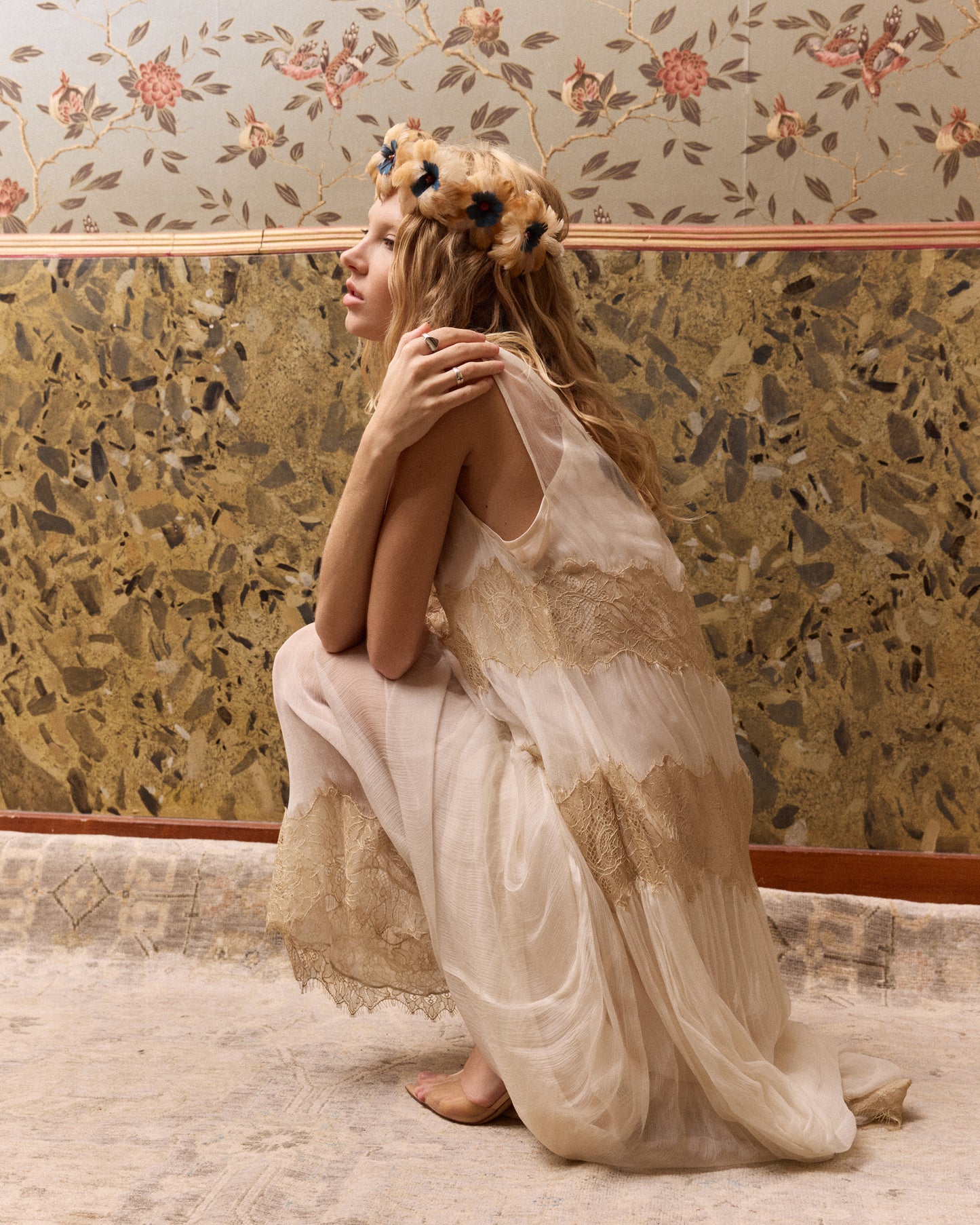 Domenica Dress - Ivory