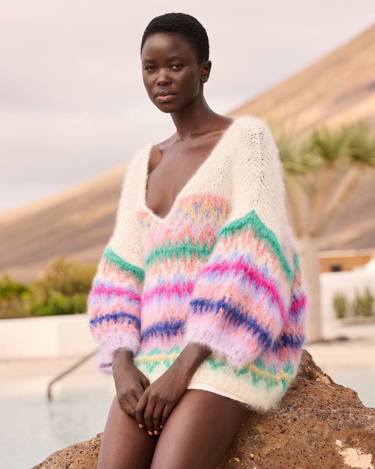 Flori Sweater -  Ivory - Image 4