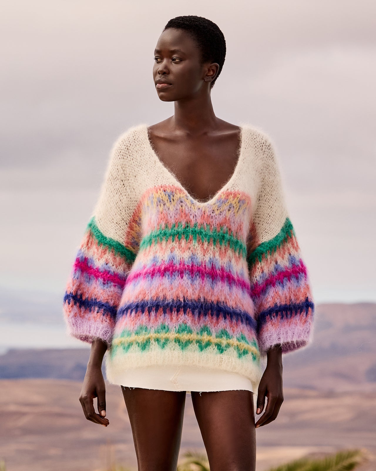 Flori Sweater -  Ivory - Image 3