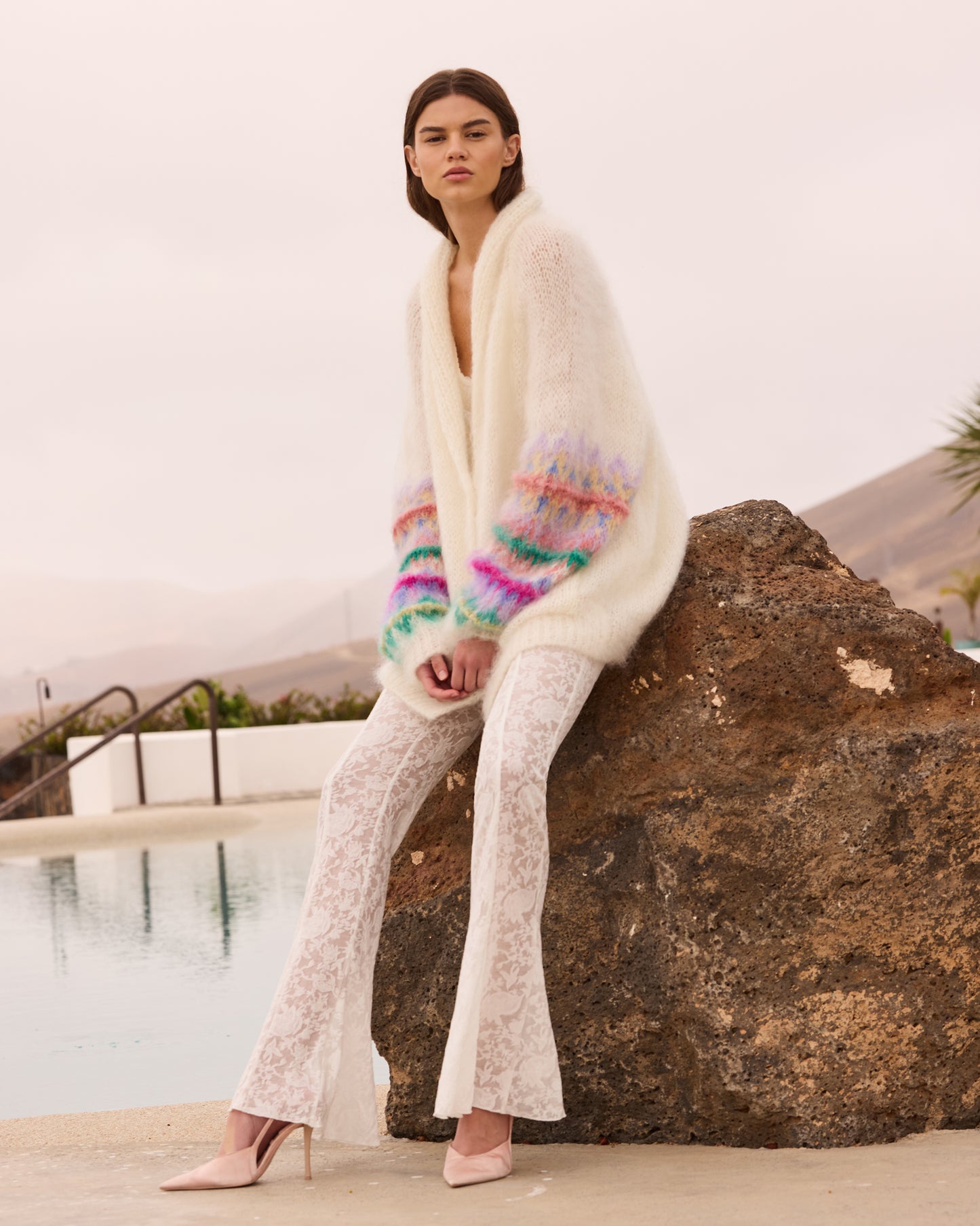 Flosi Cardigan -  Ivory