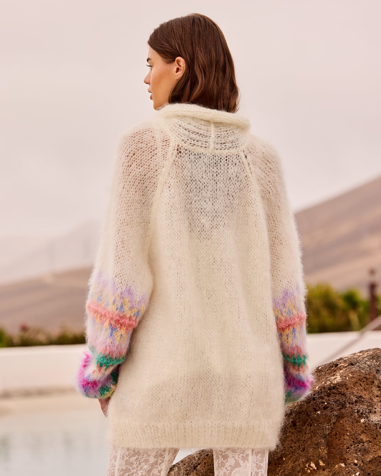 Flosi Cardigan -  Ivory - Image 4