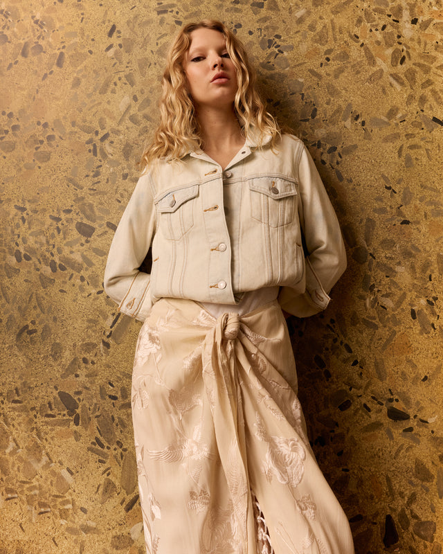 Crazy Skirt - Ecru - Image 3