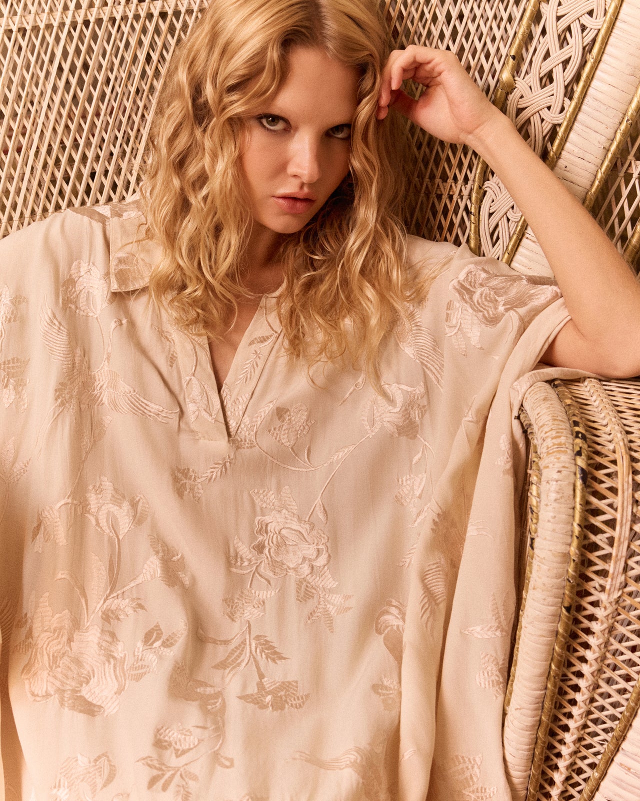 Poncho Franny - Écru - Image 3