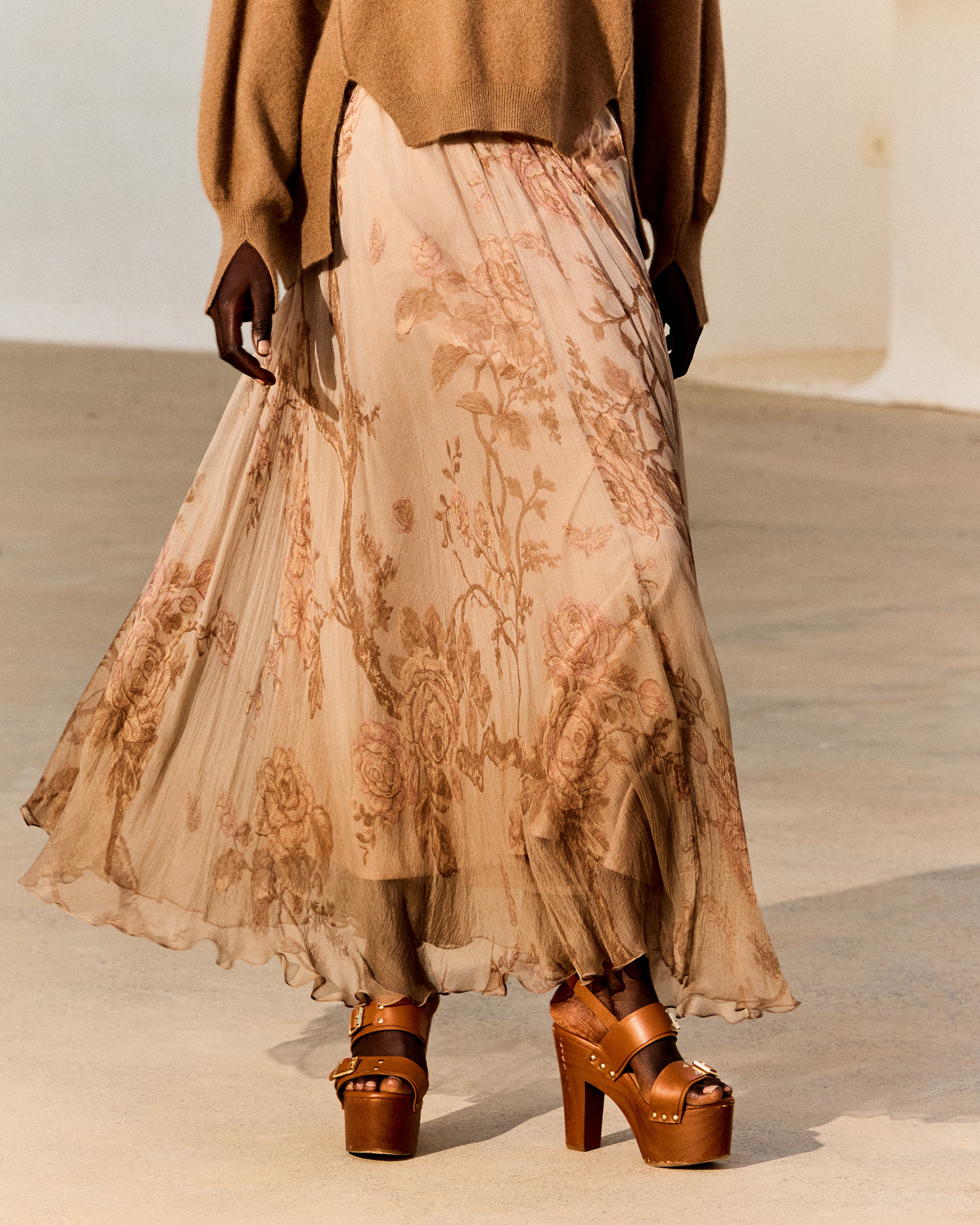 Gigi Beige Skirt | Mes Demoiselles – Mes Demoiselles Paris