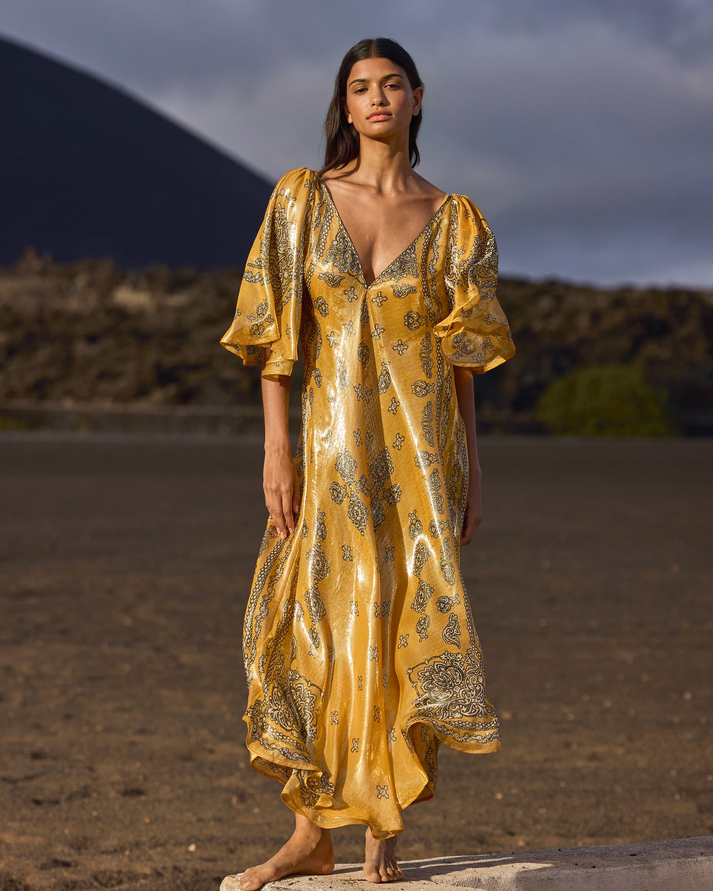 Gita Dress -  Yellow