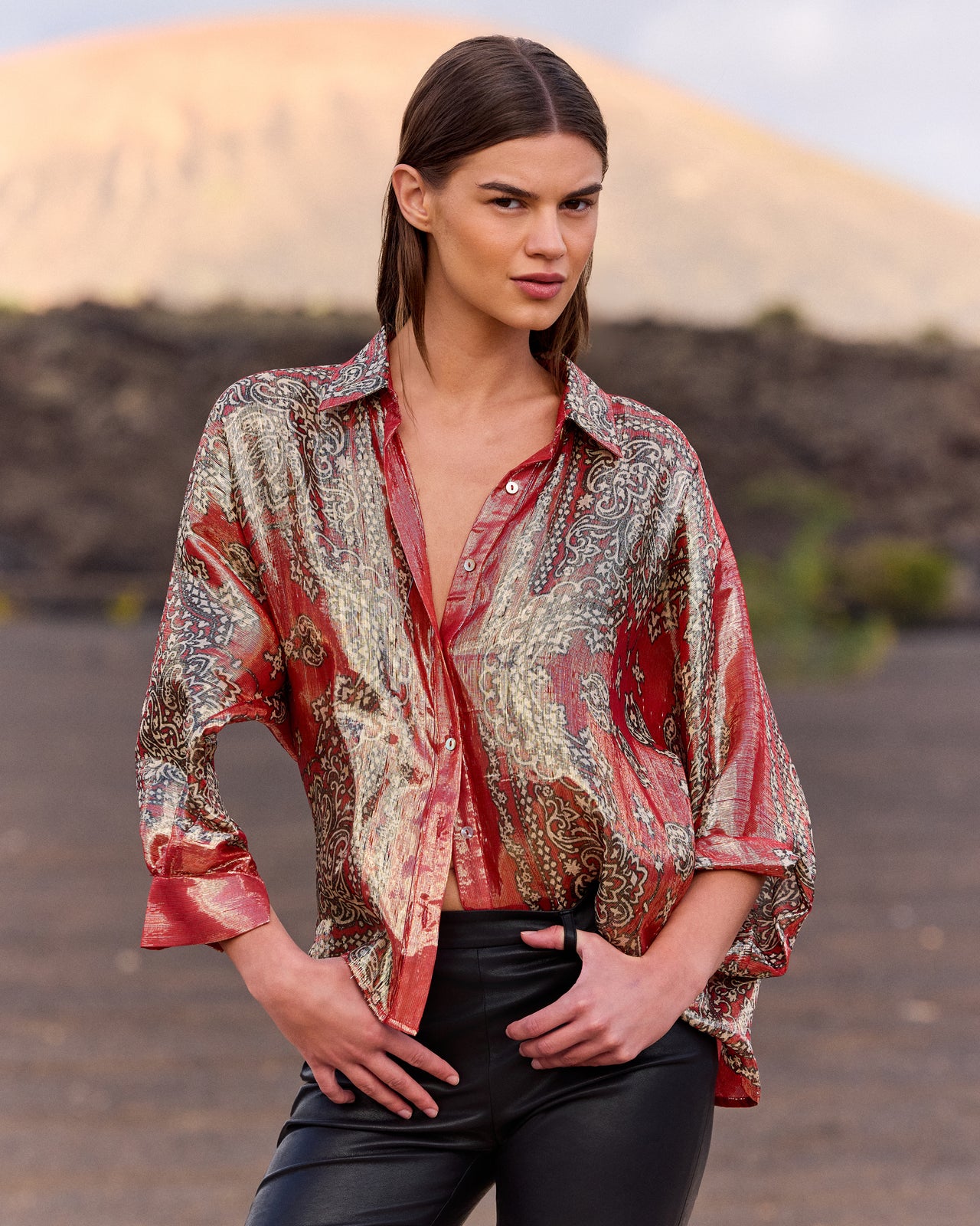Glamour Shirt -  Red - Image 1