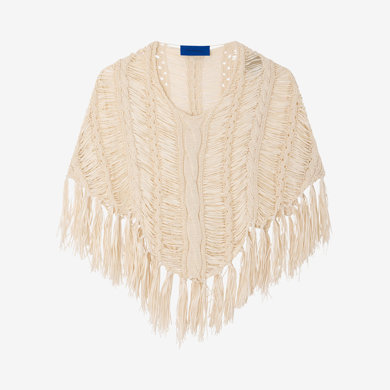 Graci Poncho - Ivory