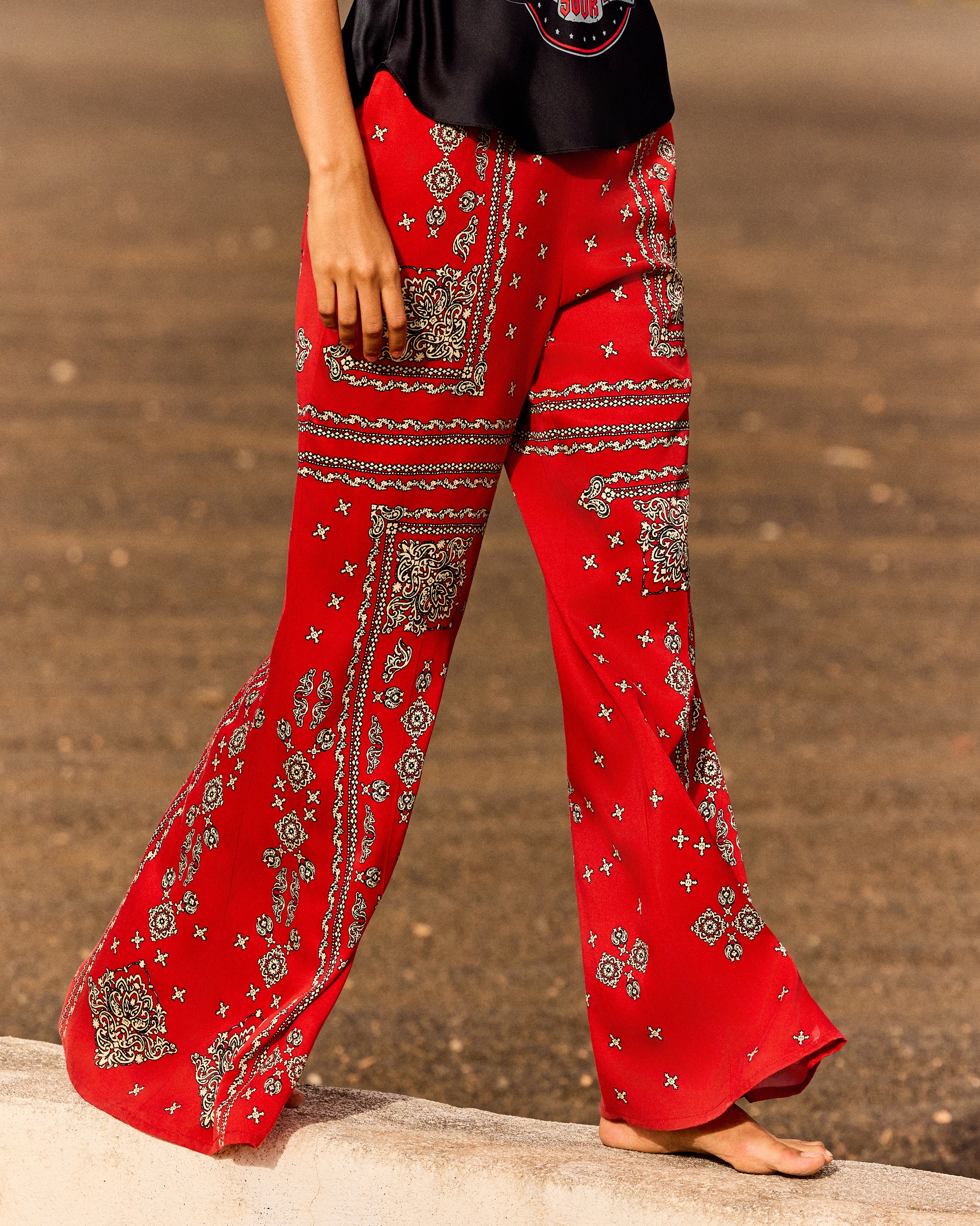 Gulia Red Pants | Mes Demoiselles – Mes Demoiselles Paris