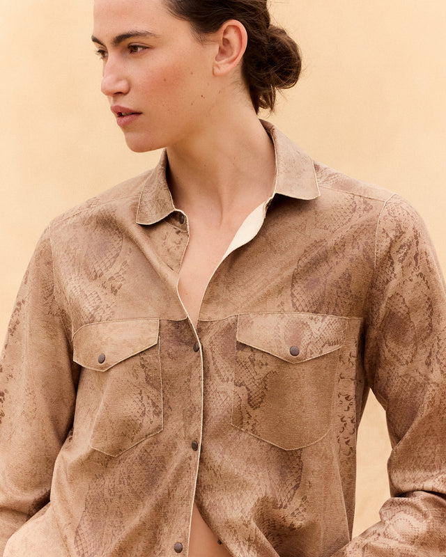 Hall Shirt - Beige - Image 2