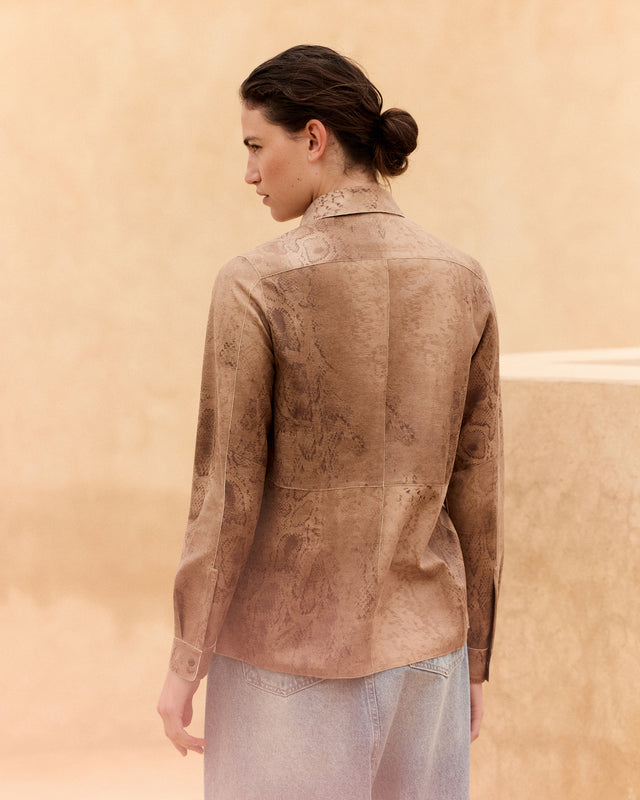 Hall Shirt - Beige - Image 3