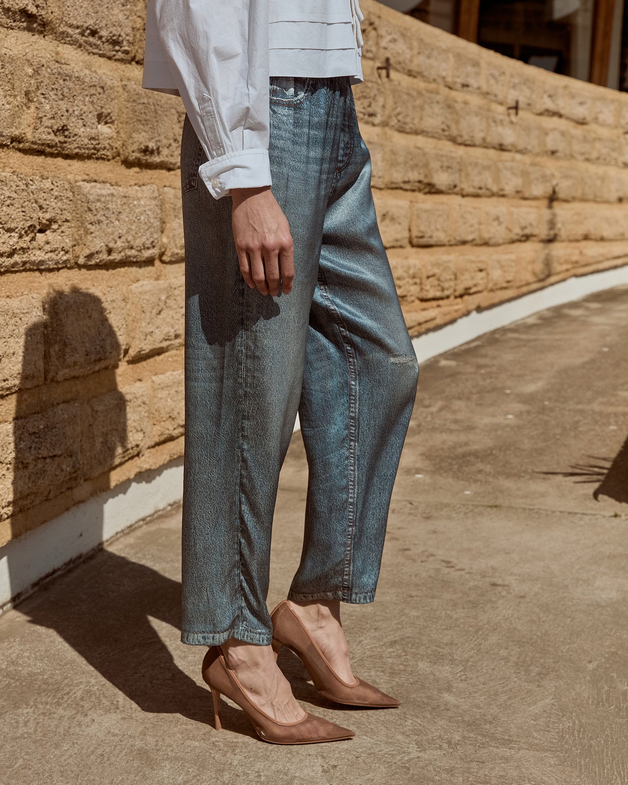 Pantalon Imina - Bleu - Image 9