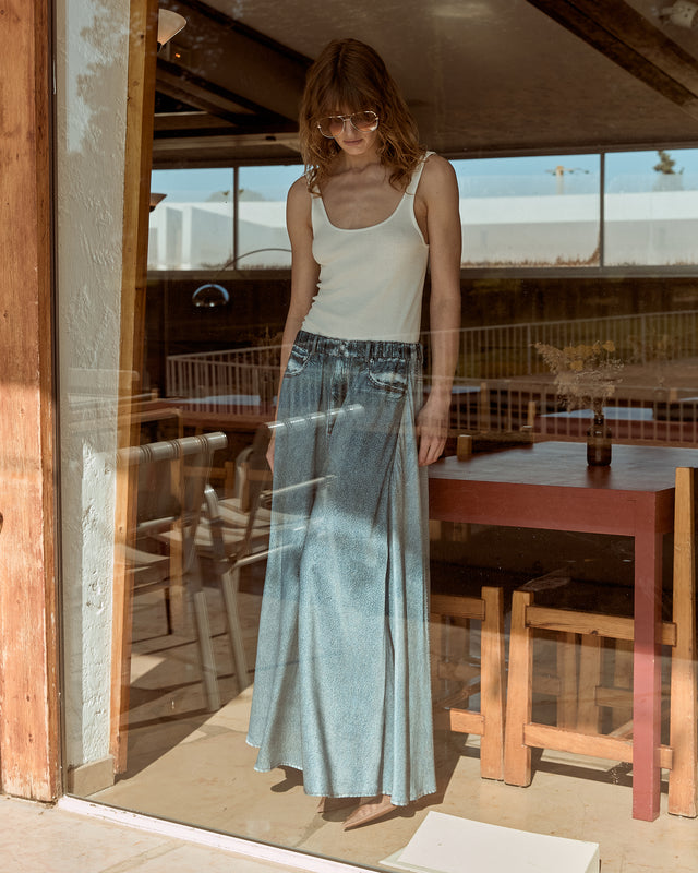 Jupe Isa - Bleu - Image 2