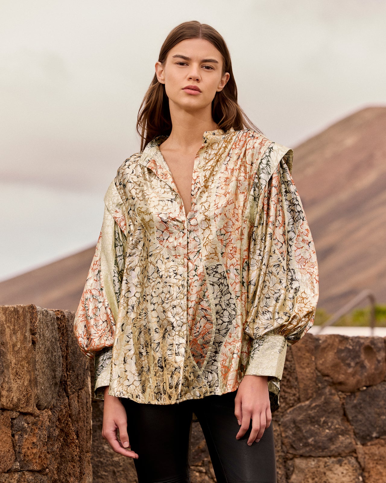 Jall Blouse -  Yellow - Image 3