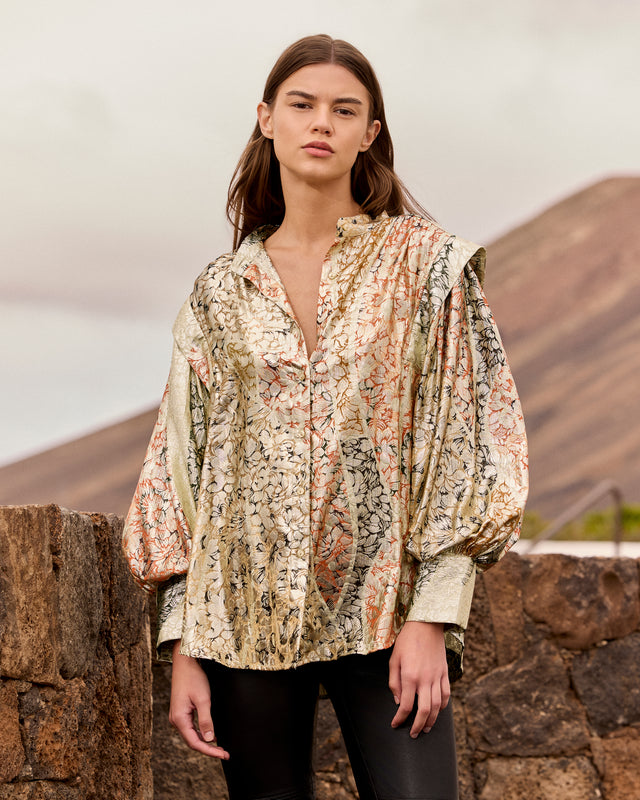 Jall Blouse -  Yellow - Image 2