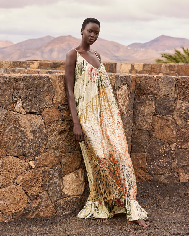 Jasmin Dress -  Yellow - Image 3