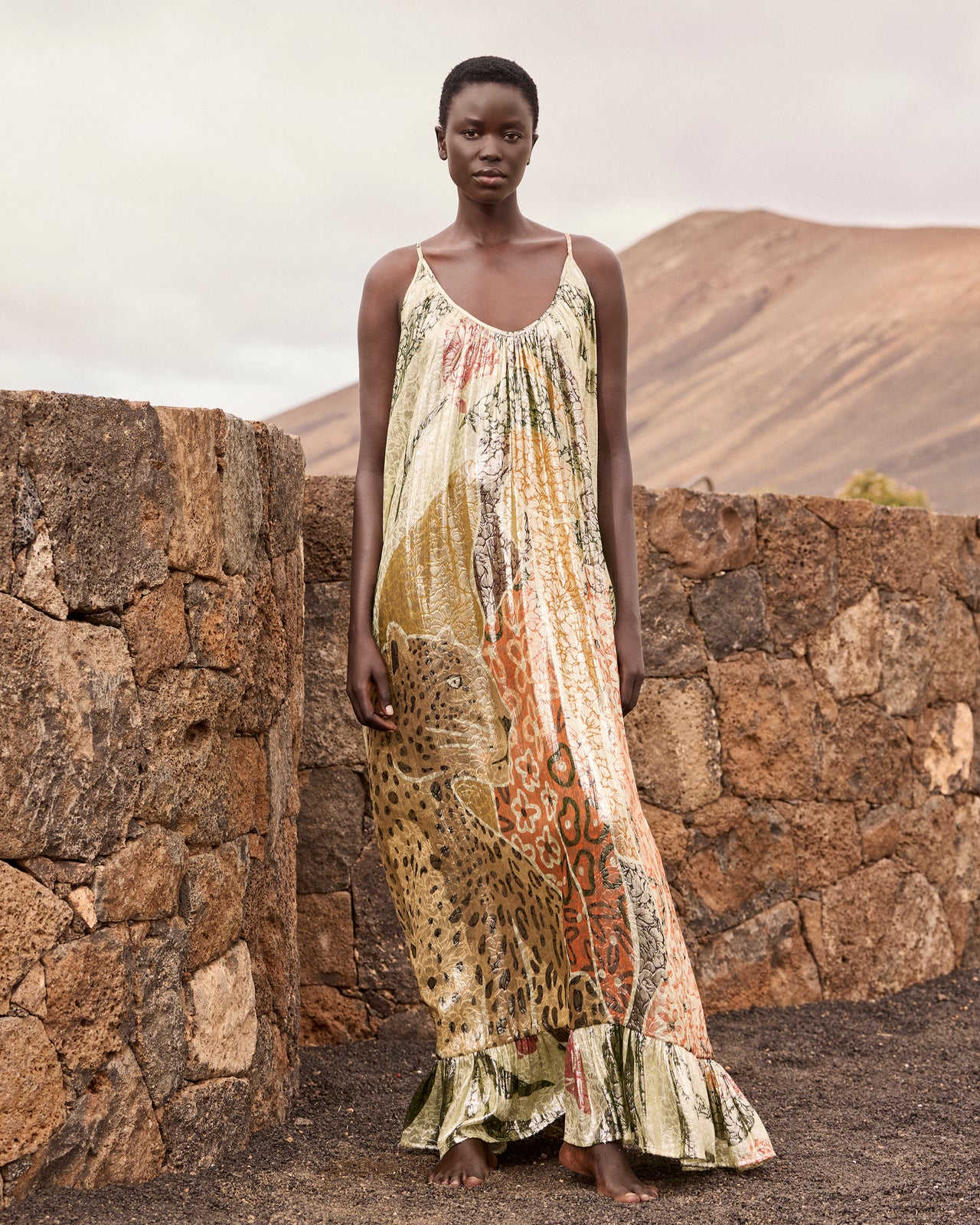 Jasmin Dress -  Yellow - Image 1