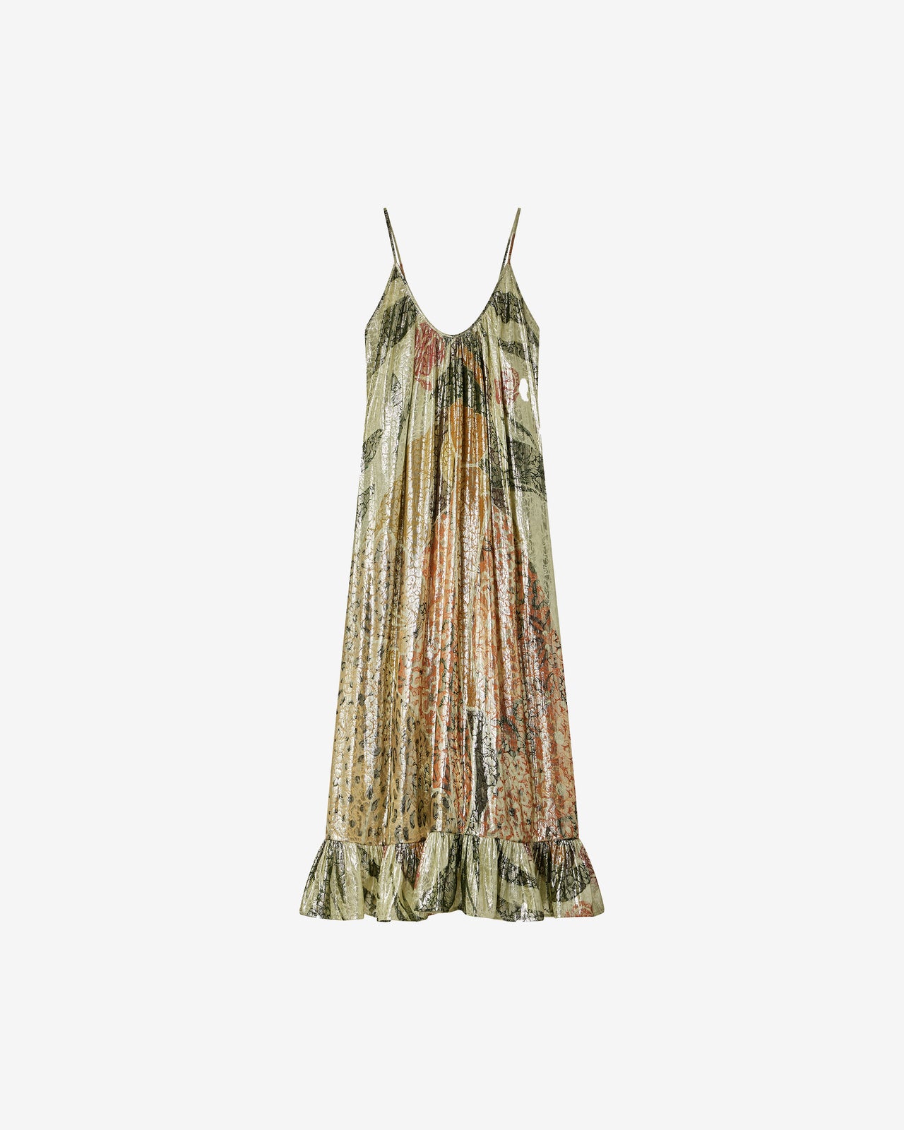 mes demoiselles gold dress Samsam Yellow Dress