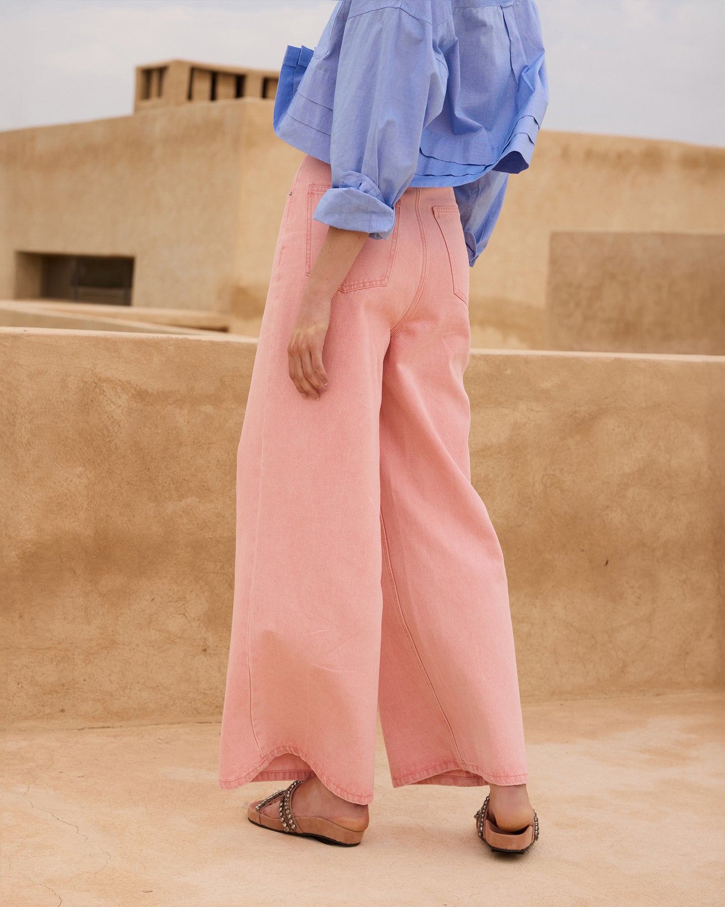 Pantalon Jivi - Rose