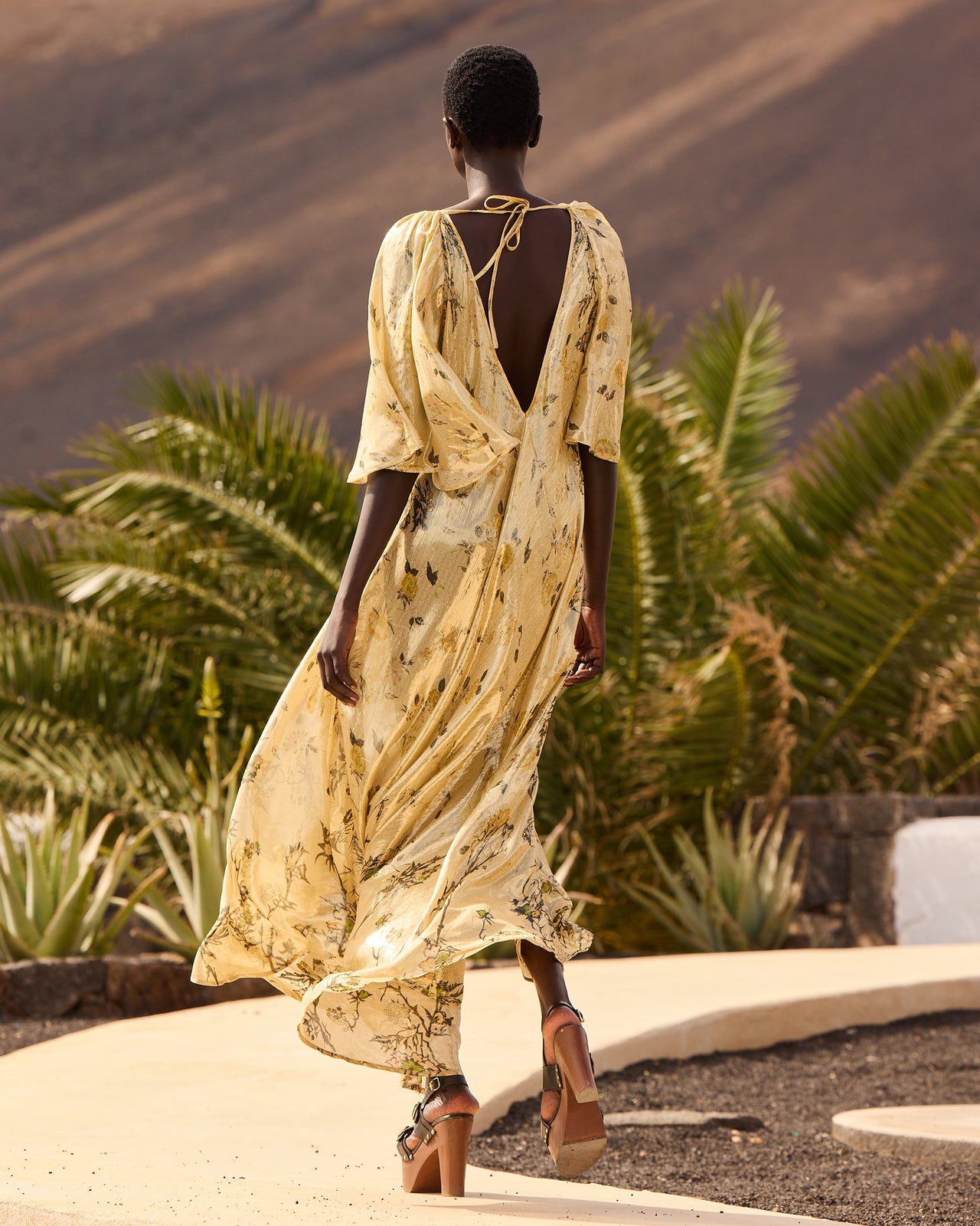 Julia Dress - Yellow - Image 4