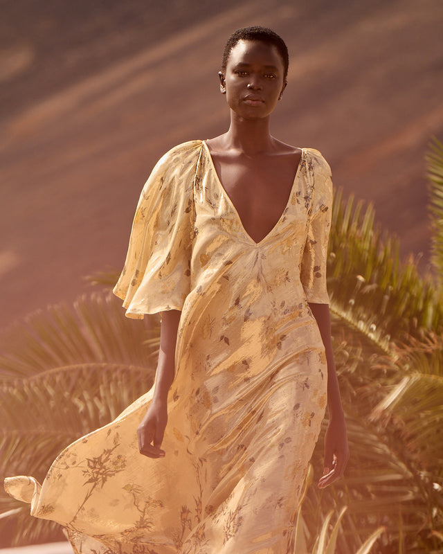 Julia Dress - Yellow - Image 2