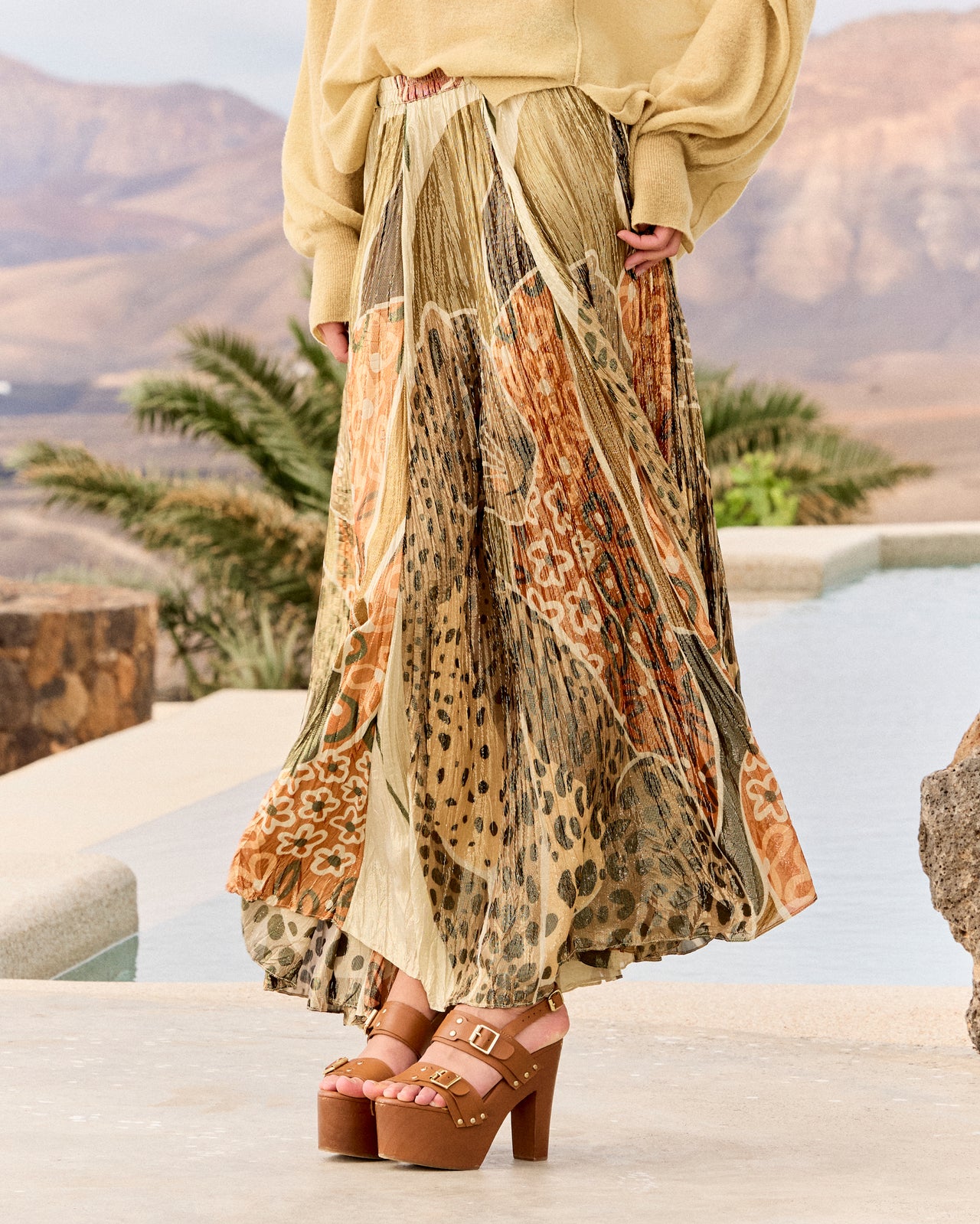 Justy Skirt -  Yellow - Image 6