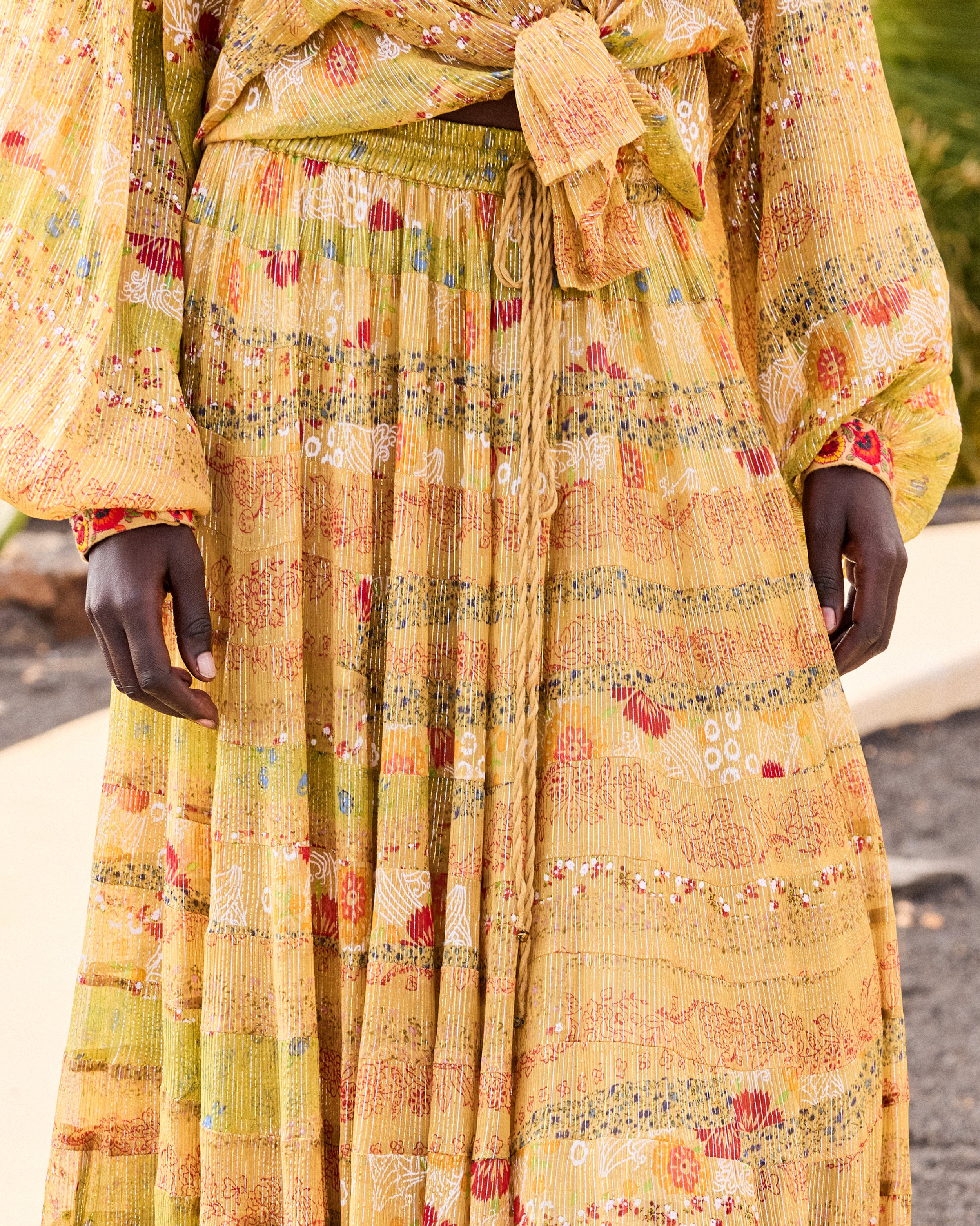 Kaligari Yellow Skirt | Mes Demoiselles – Mes Demoiselles Paris