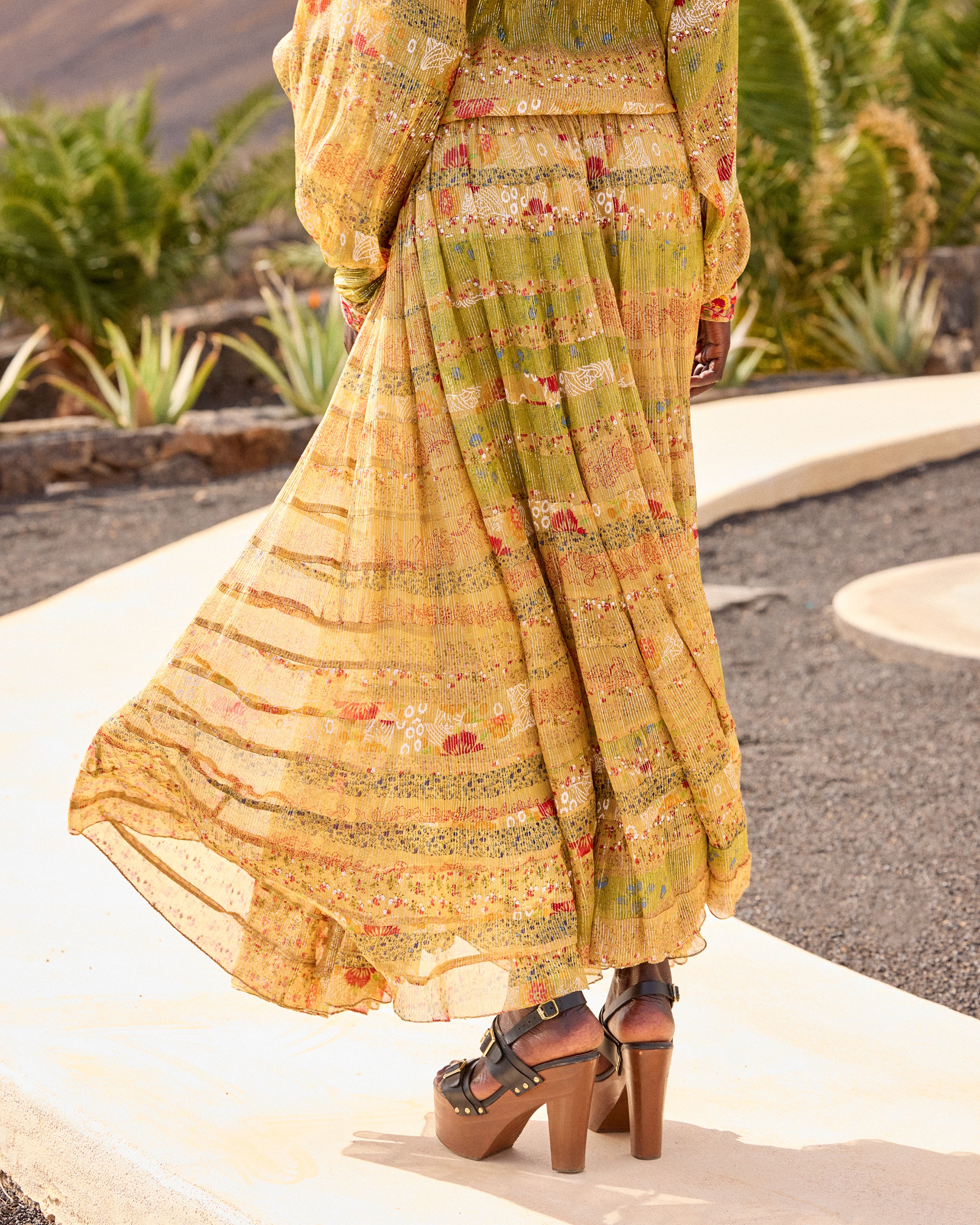 Kaligari Yellow Skirt | Mes Demoiselles – Mes Demoiselles Paris