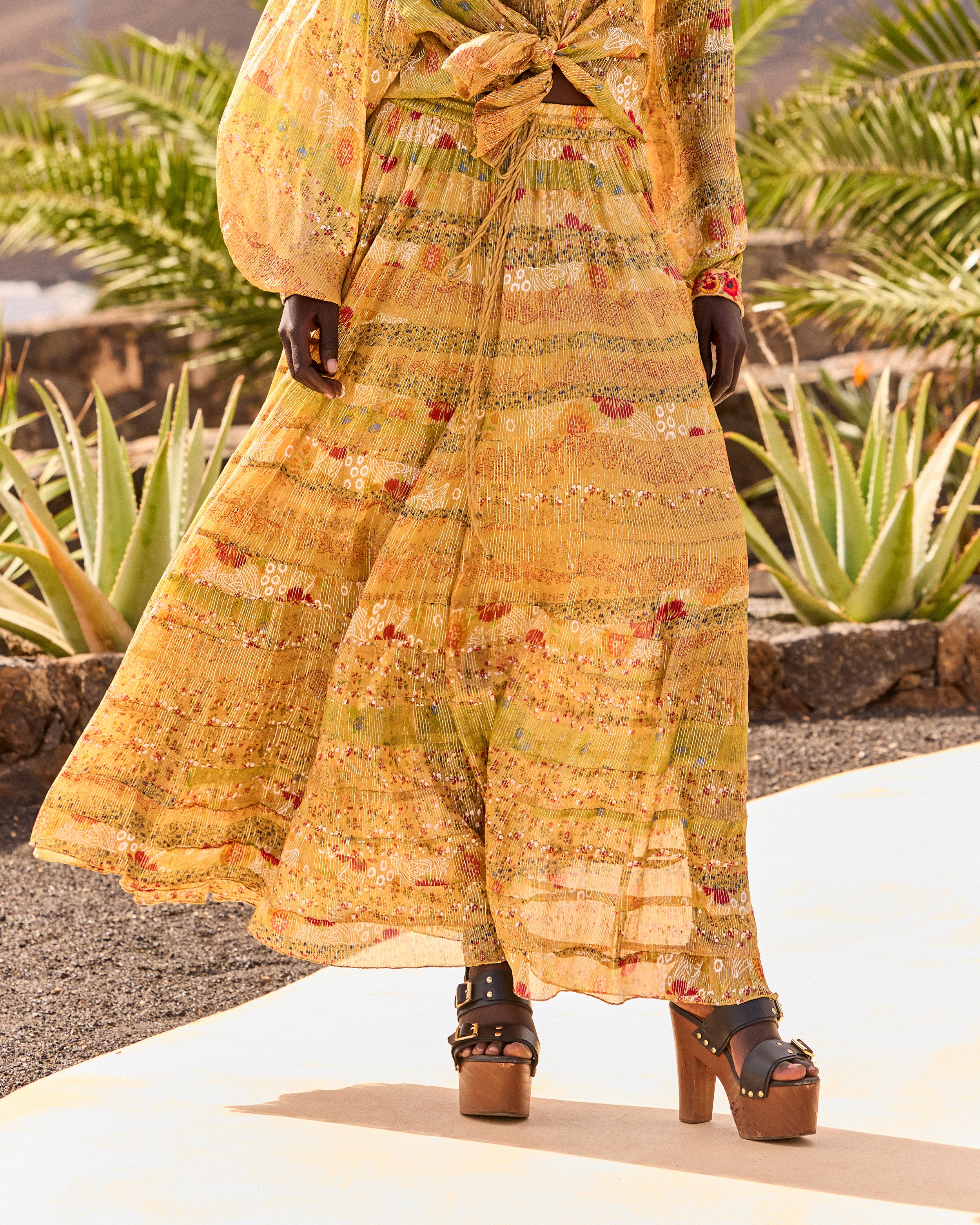 Kaligari Yellow Skirt | Mes Demoiselles – Mes Demoiselles Paris