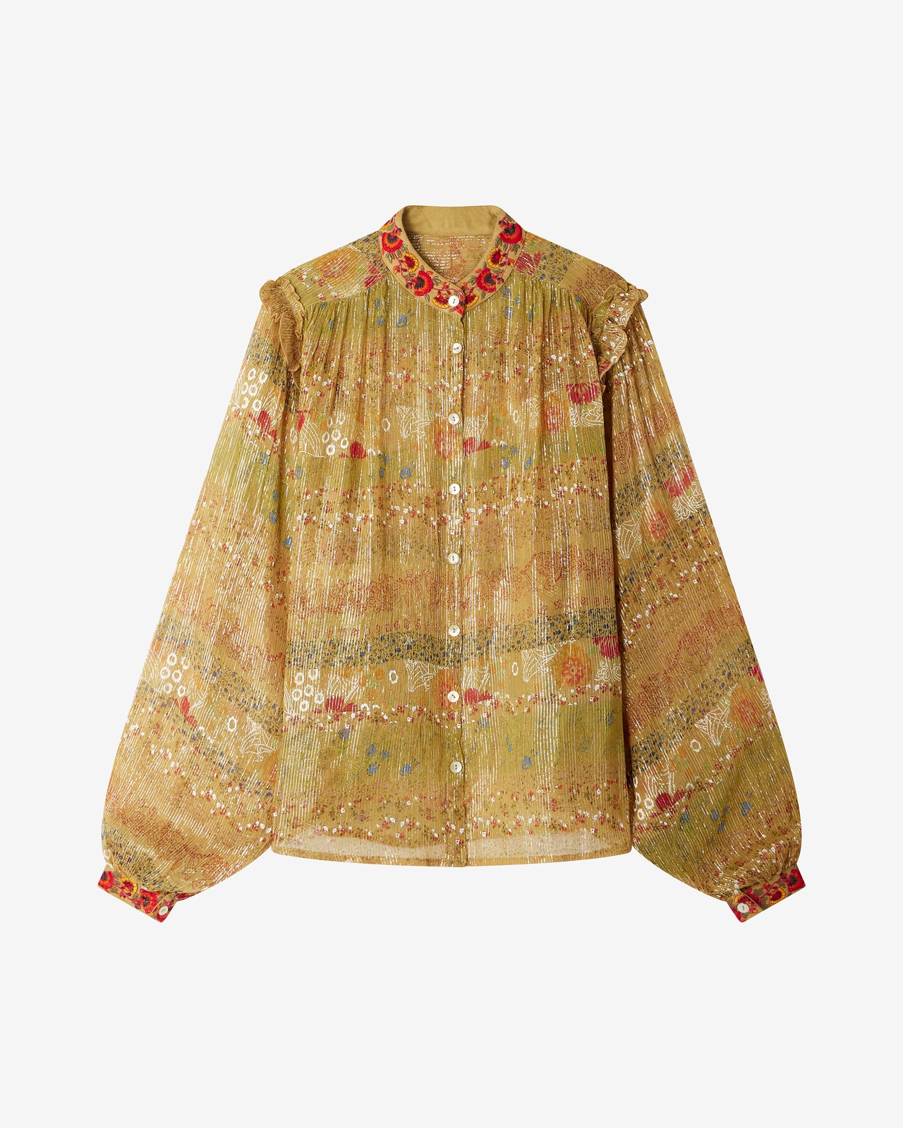 Kumin Shirt -  Yellow - Image 8