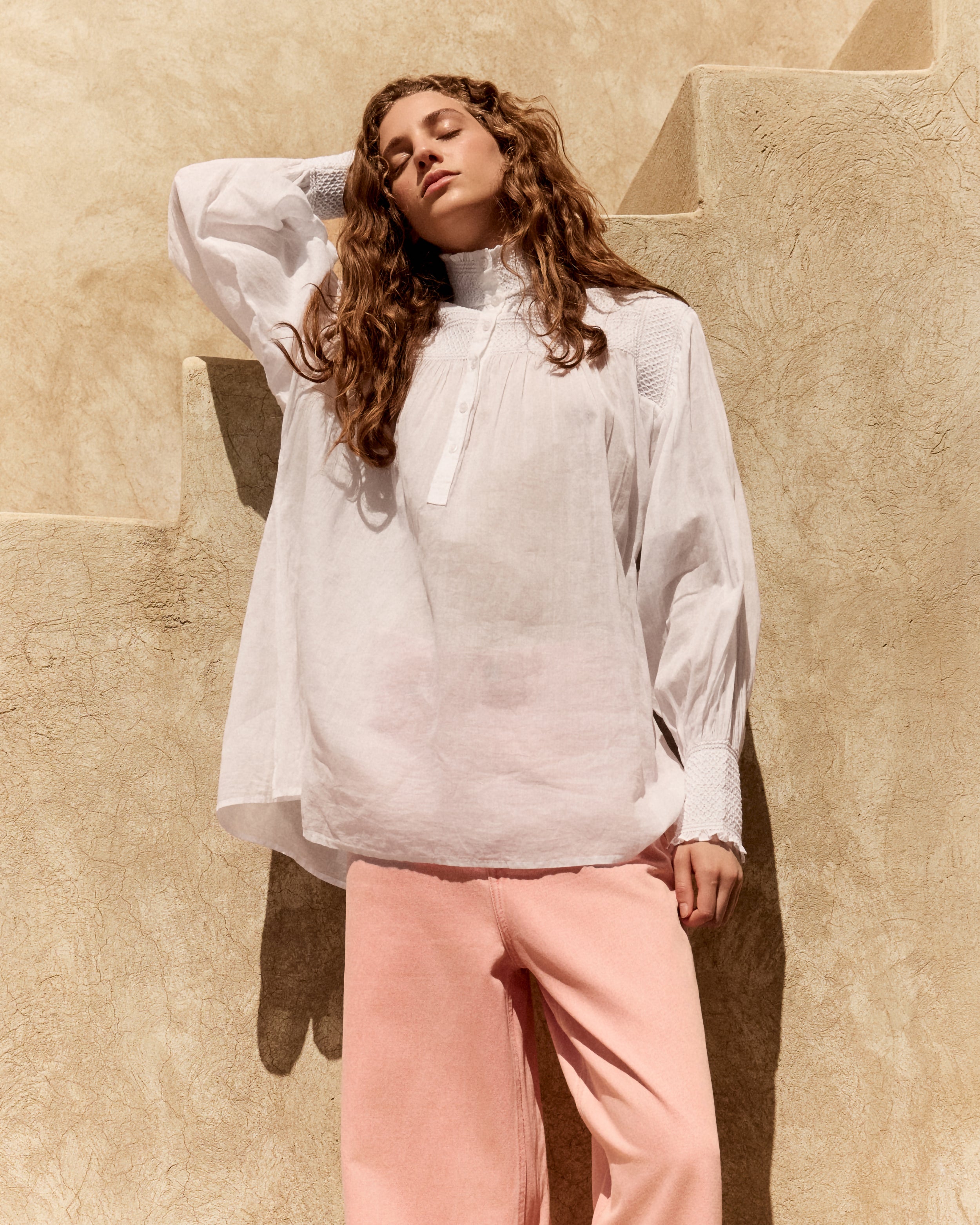 Le Plessis White Blouse | Mes Demoiselles – Mes Demoiselles Paris