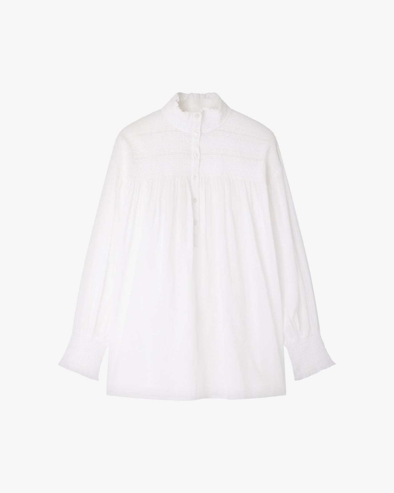 Blouse Le Plessis - Blanc - Image 14