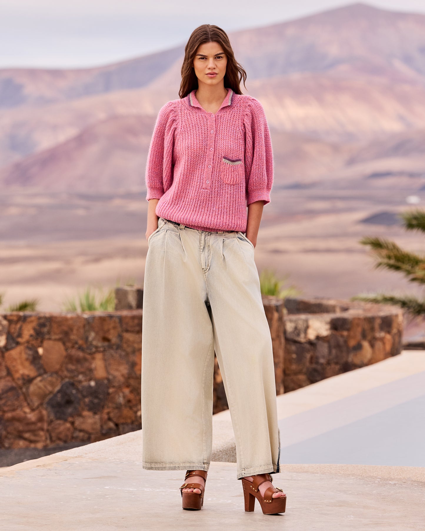 Magan Sweater -  Pink