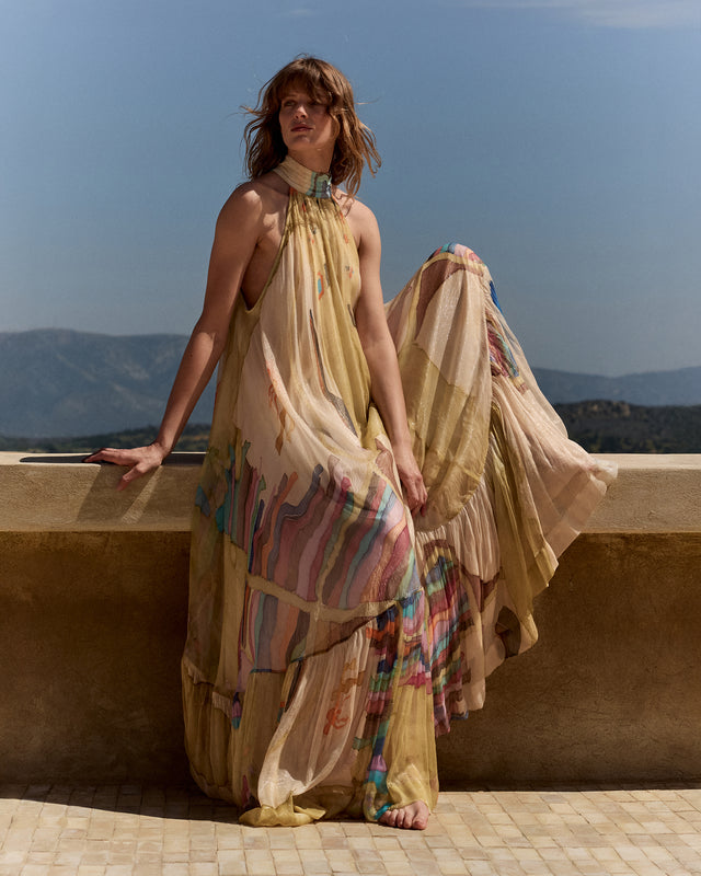 Malar Dress - Yellow - Image 1