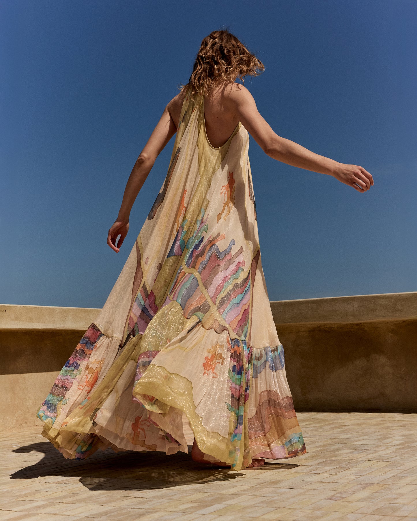 Malar Dress - Yellow