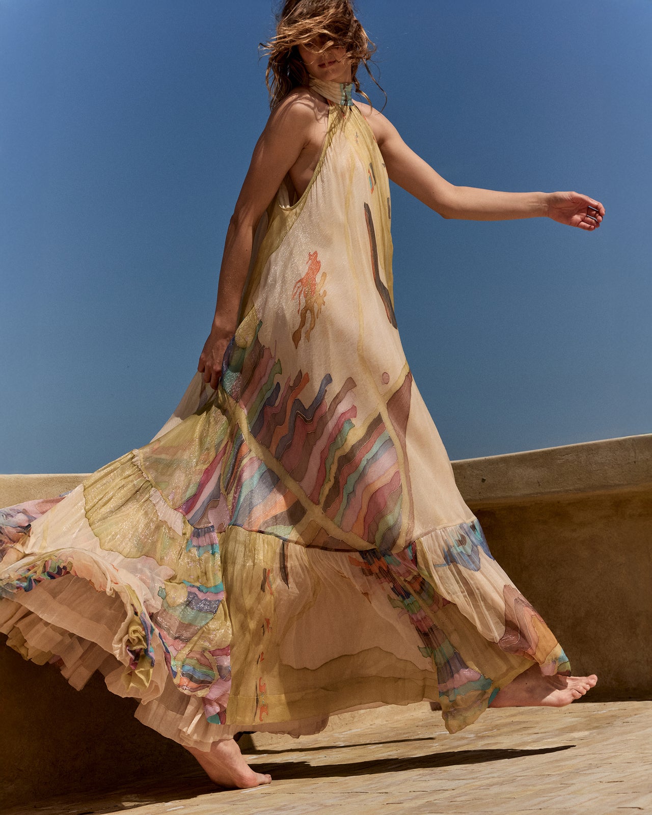 Malar Dress - Yellow - Image 9