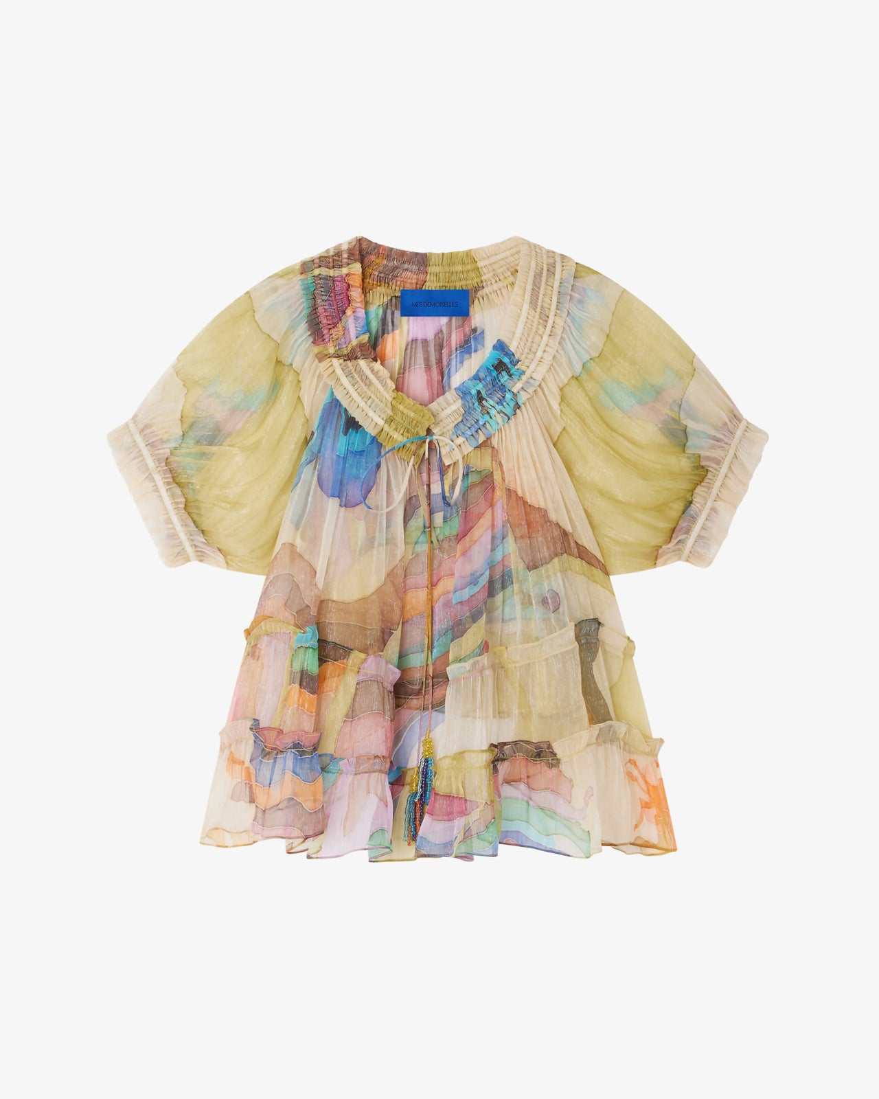 Blouse Malba - Jaune - Image 8