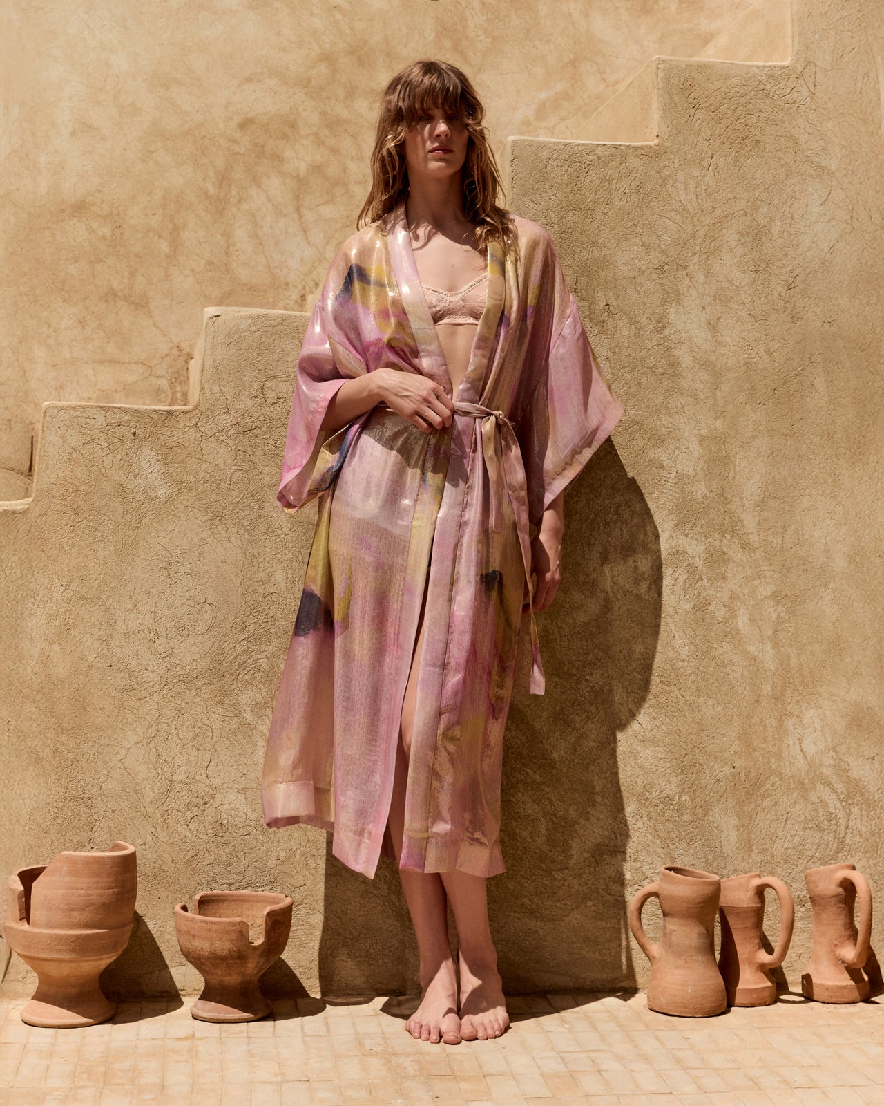 Pina Kimono - Pink - Image 1