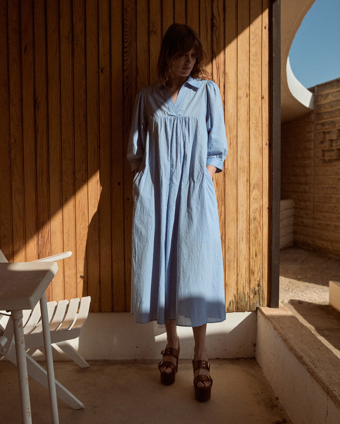 Robe Sessim - Bleu