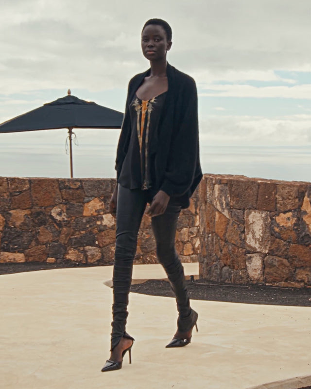 Smart Cardigan -  Black - Image 1