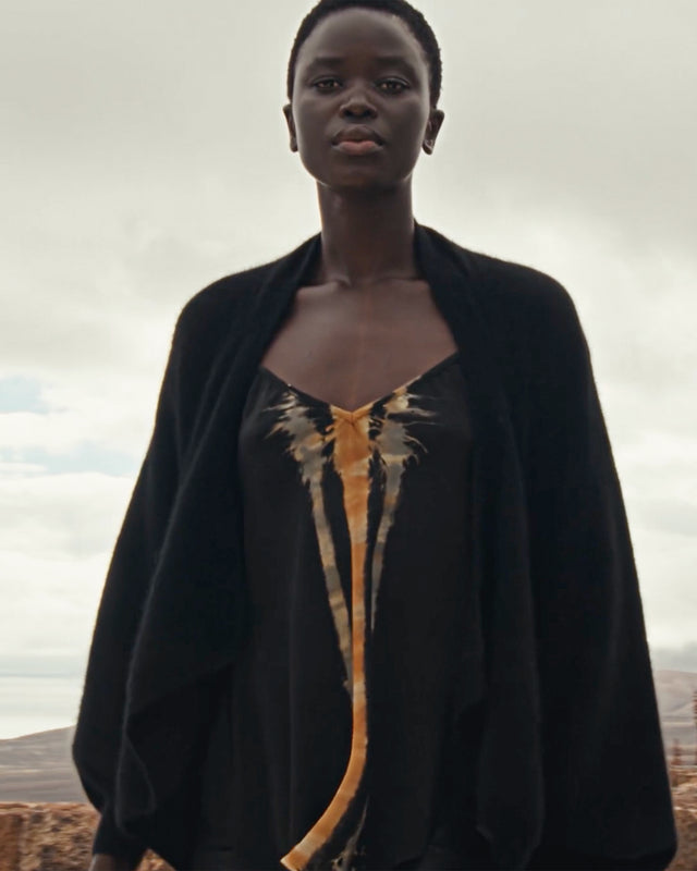 Smart Cardigan -  Black - Image 3