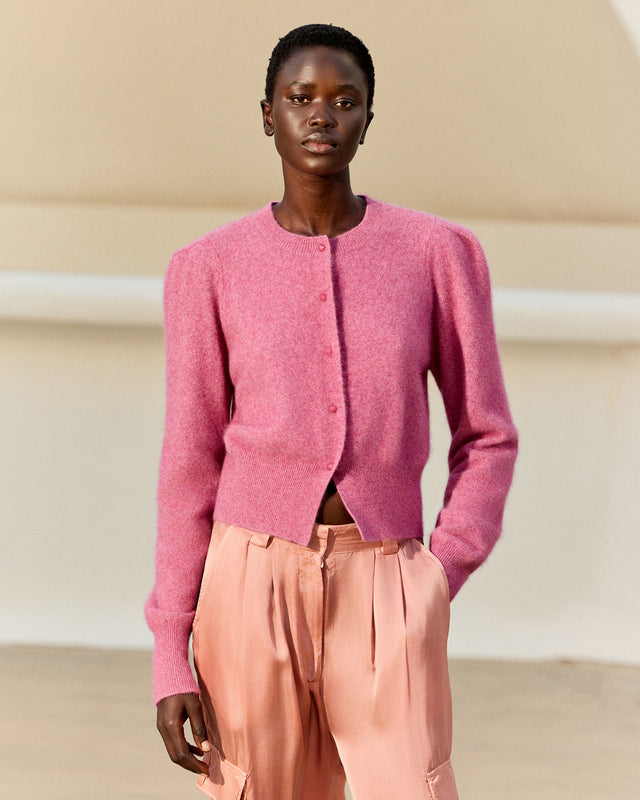 Cardigan Smit - Mauve - Image 2